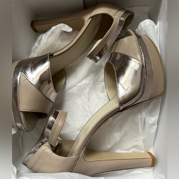 Nine West Shoes - Nine West Cmon Platform Peep Toe heels in size 9 1/2 M
